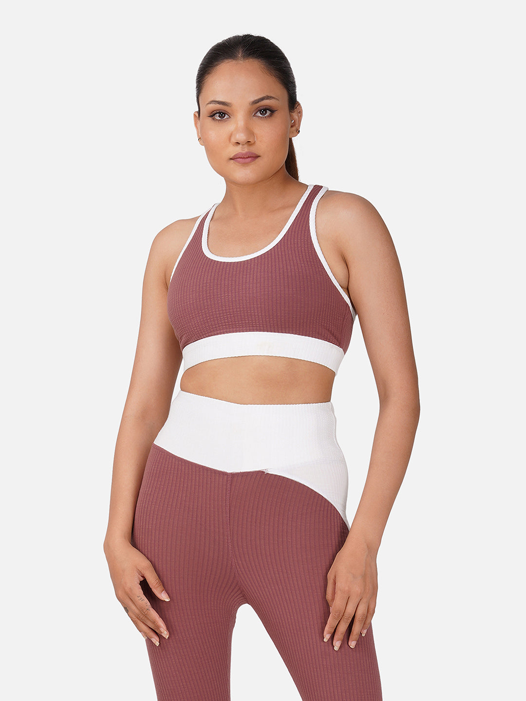 Power Flow Sports Bra - Blue Stone