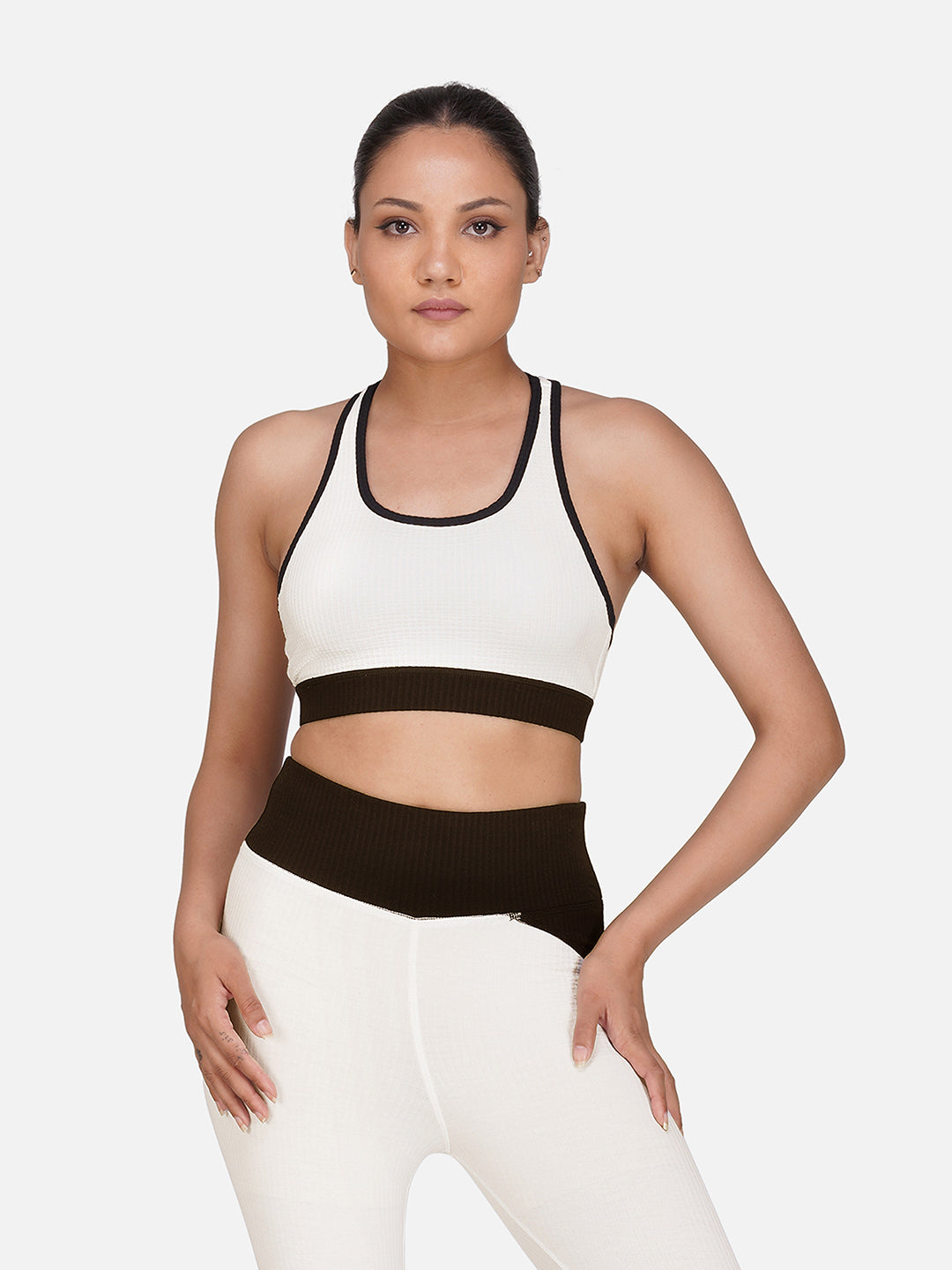 Power Flow Sports Bra - Blue Stone