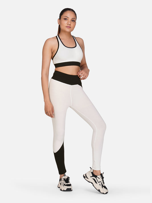 Power Flow Legging - White