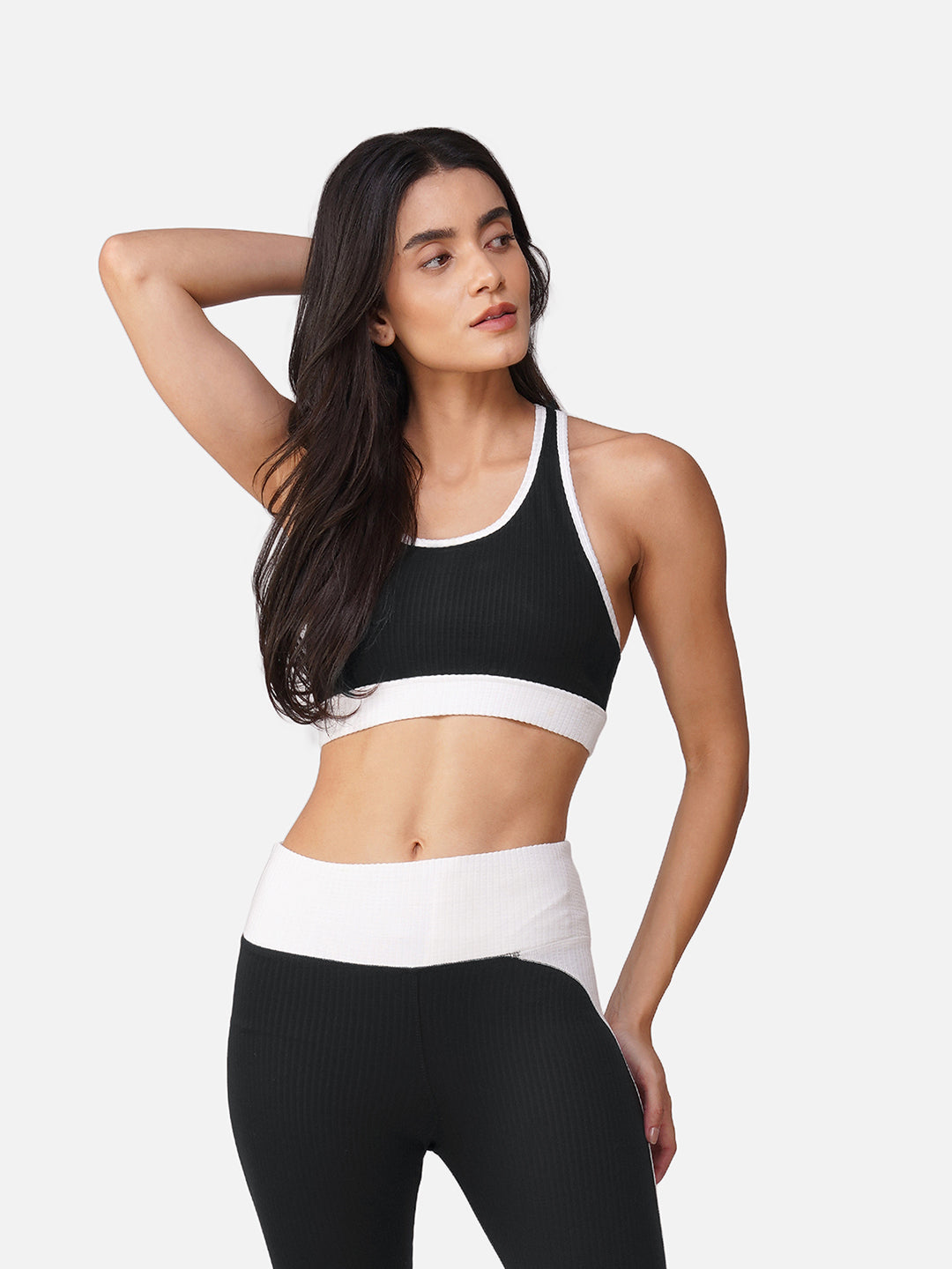 Power Flow Sports Bra - Blue Stone