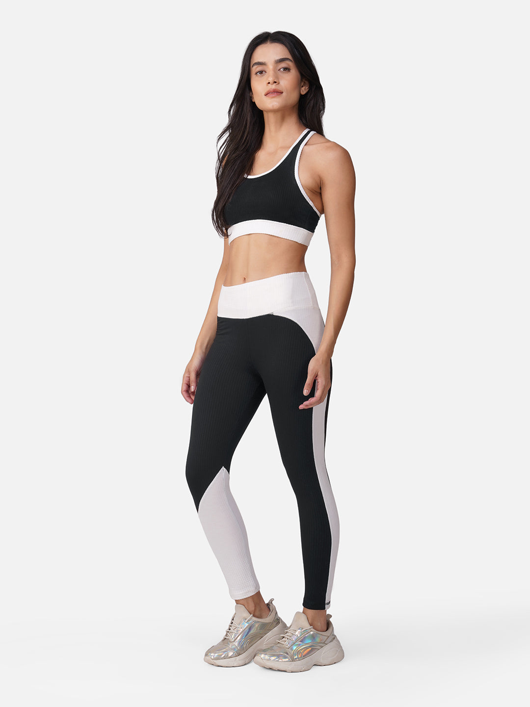 Power Flow Bra & Tight Co-Ord Set-Burlwood