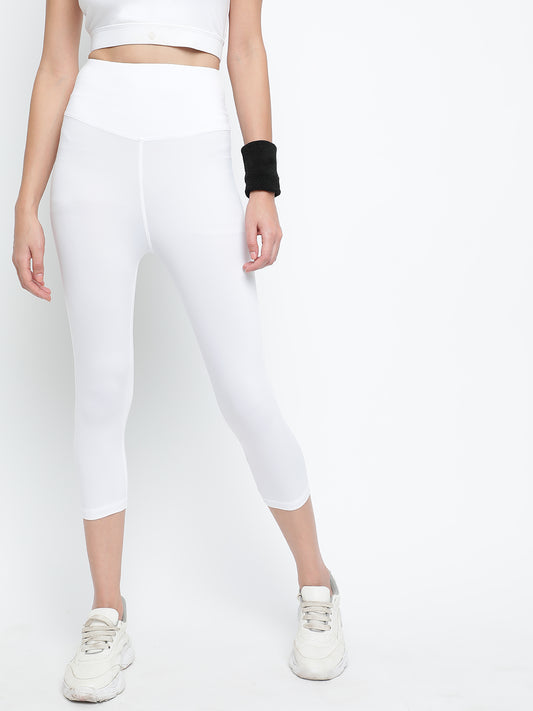 Desire Capris - White