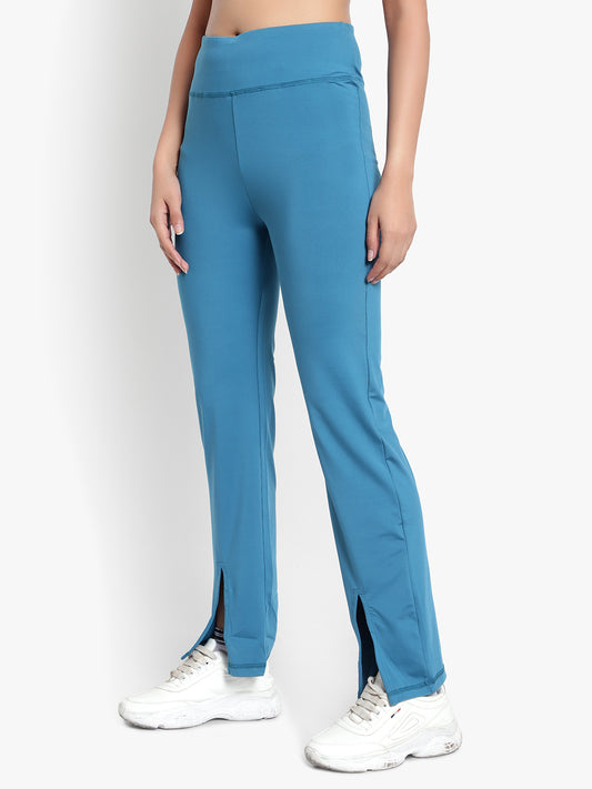 Ultra lite active slit pant  - Blue