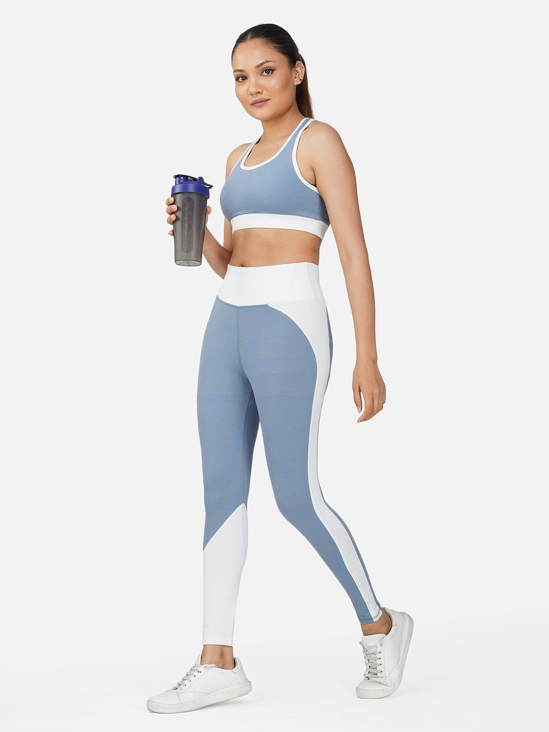 Power Flow Legging - Blue Stone