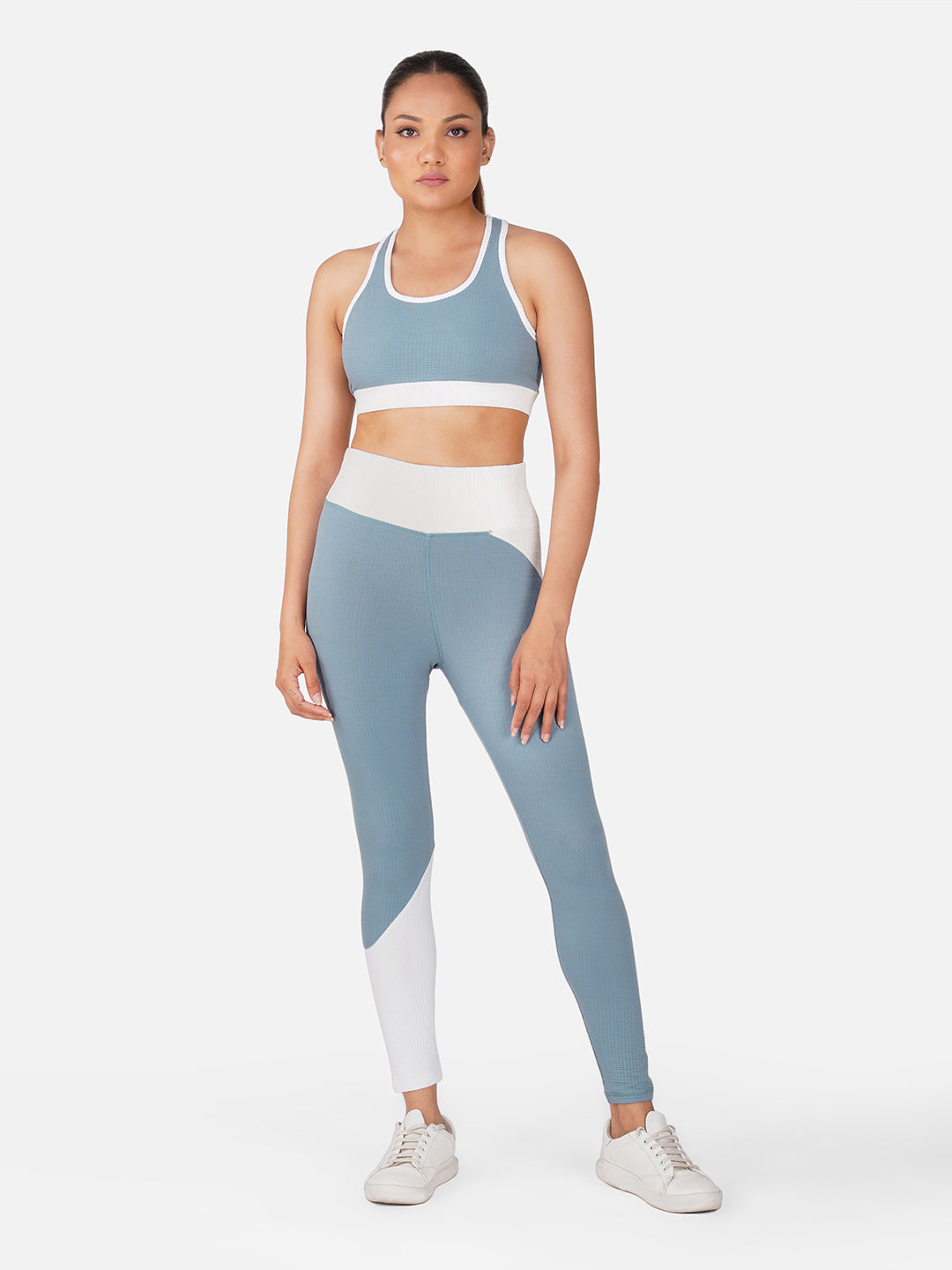 Power Flow Bra & Tight Co-Ord Set-Burlwood