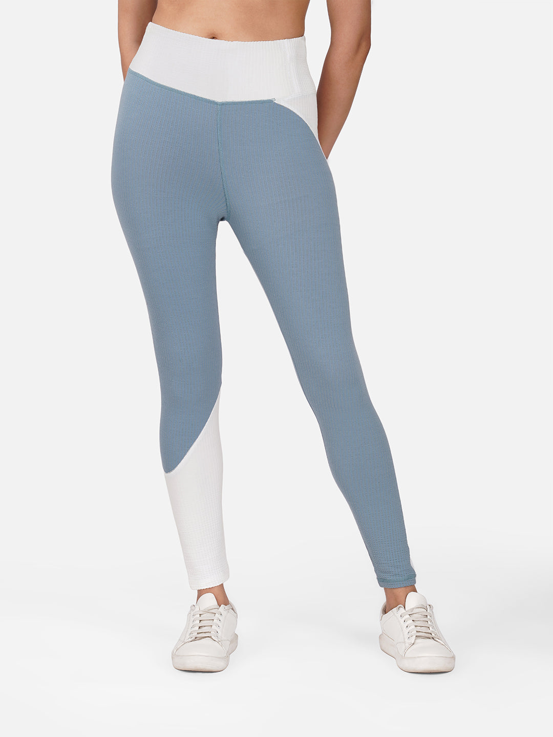 Power Flow Legging - Blue Stone
