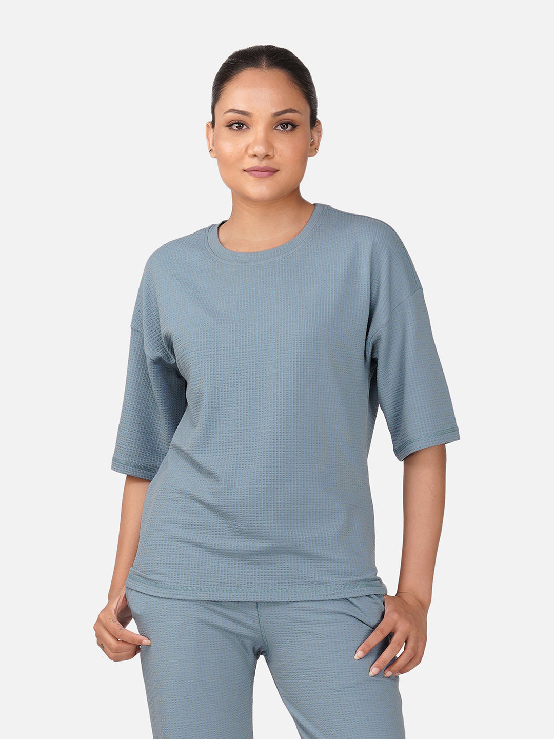 Cloud Comfort Oversized Tee -Burlwood