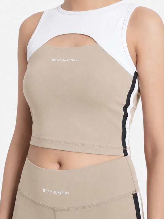 Curve Love Tight & Cutout Top