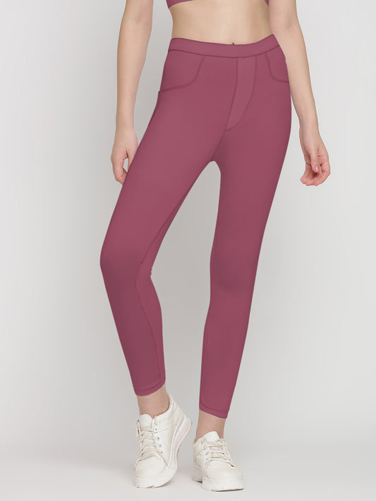 Flex Fit Pocket Tights 23 - Tulipwood
