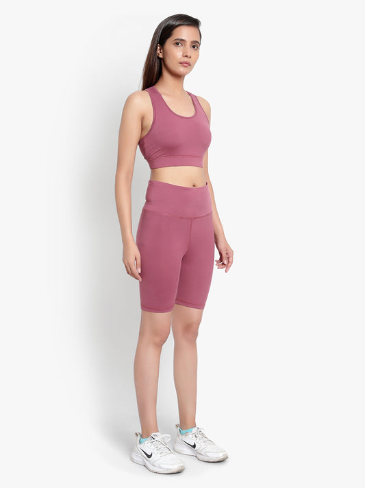 Easy Breezy Sports Bra & Short Set - Tulipwood
