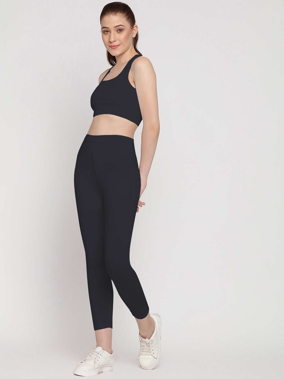 Flex Fit Pocket Tights 23” & Sports Bra Set