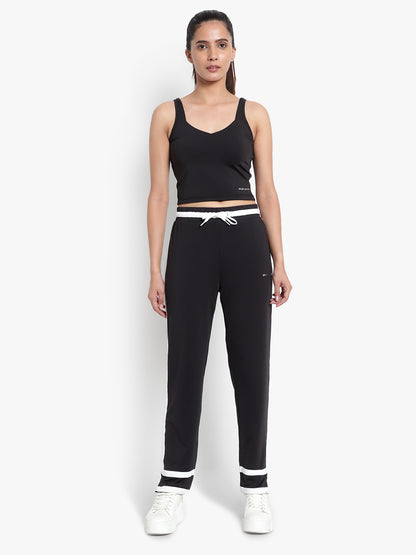 Axis Tank Top & Track Pant - Black