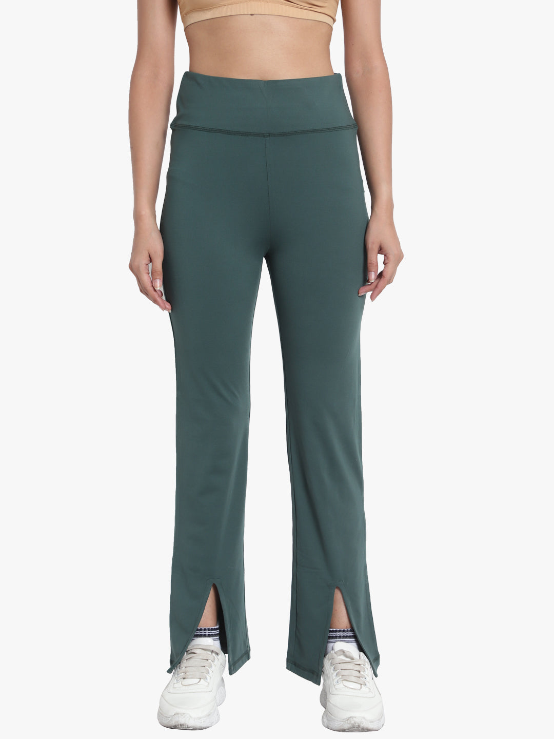 Ultra lite active slit pant - Green