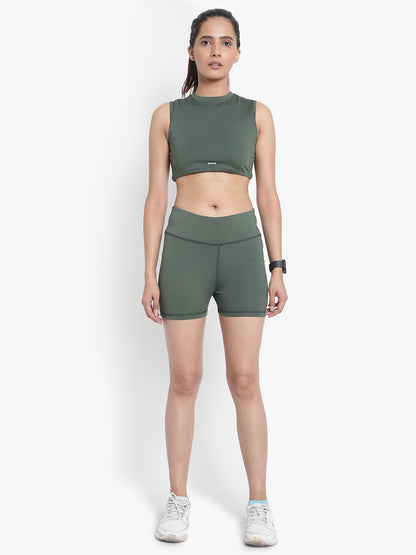 Aero Shorts & Crop Top Set