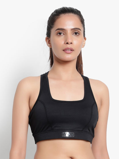 Revival Sports  Bra - Black