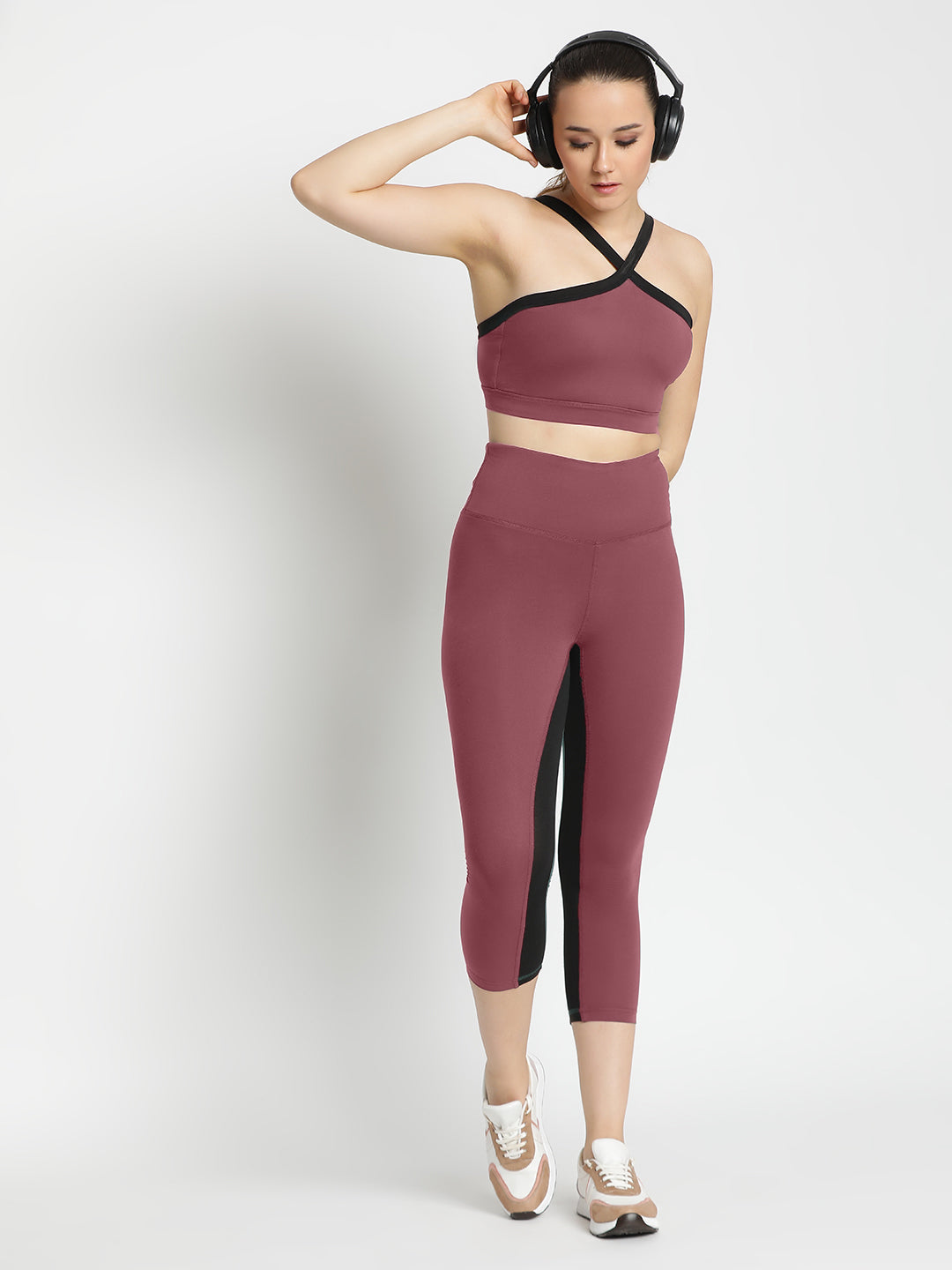 Radiant Bra & Leggings Co-Ord Set 21" - Tulipwood