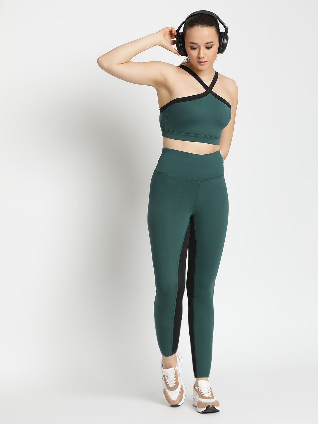 Radiant Bra & Leggings Co-Ord Set 27" - Bistro