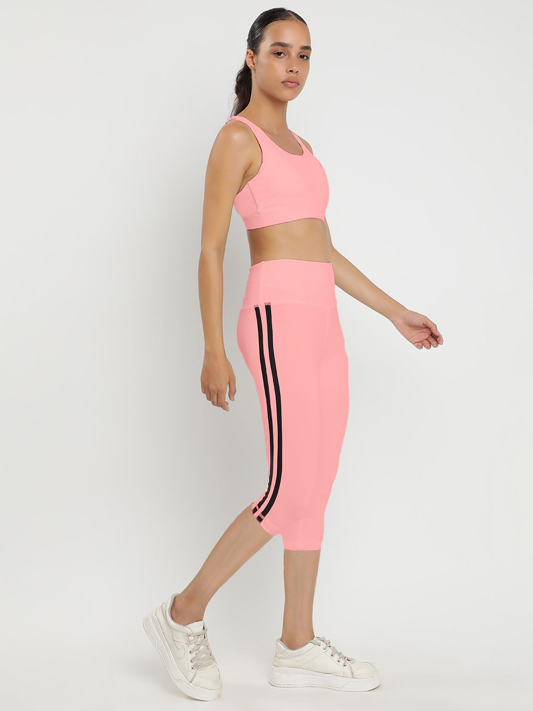 Synergy Bra & Tights Co-Ord Set 21"- Peach