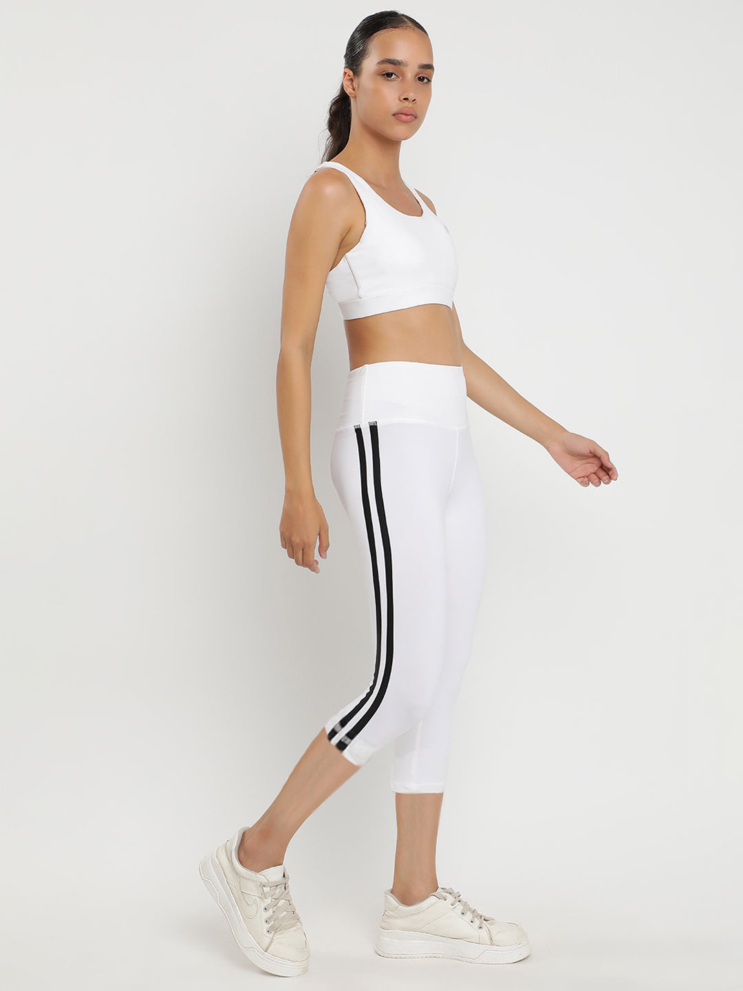 Synergy Bra & Tights Co-Ord Set 21"- White