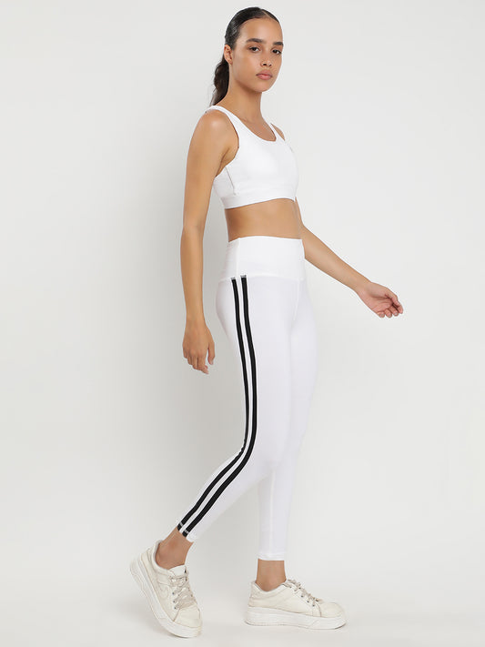 Synergy Bra & Tights Co-Ord Set 25"- White