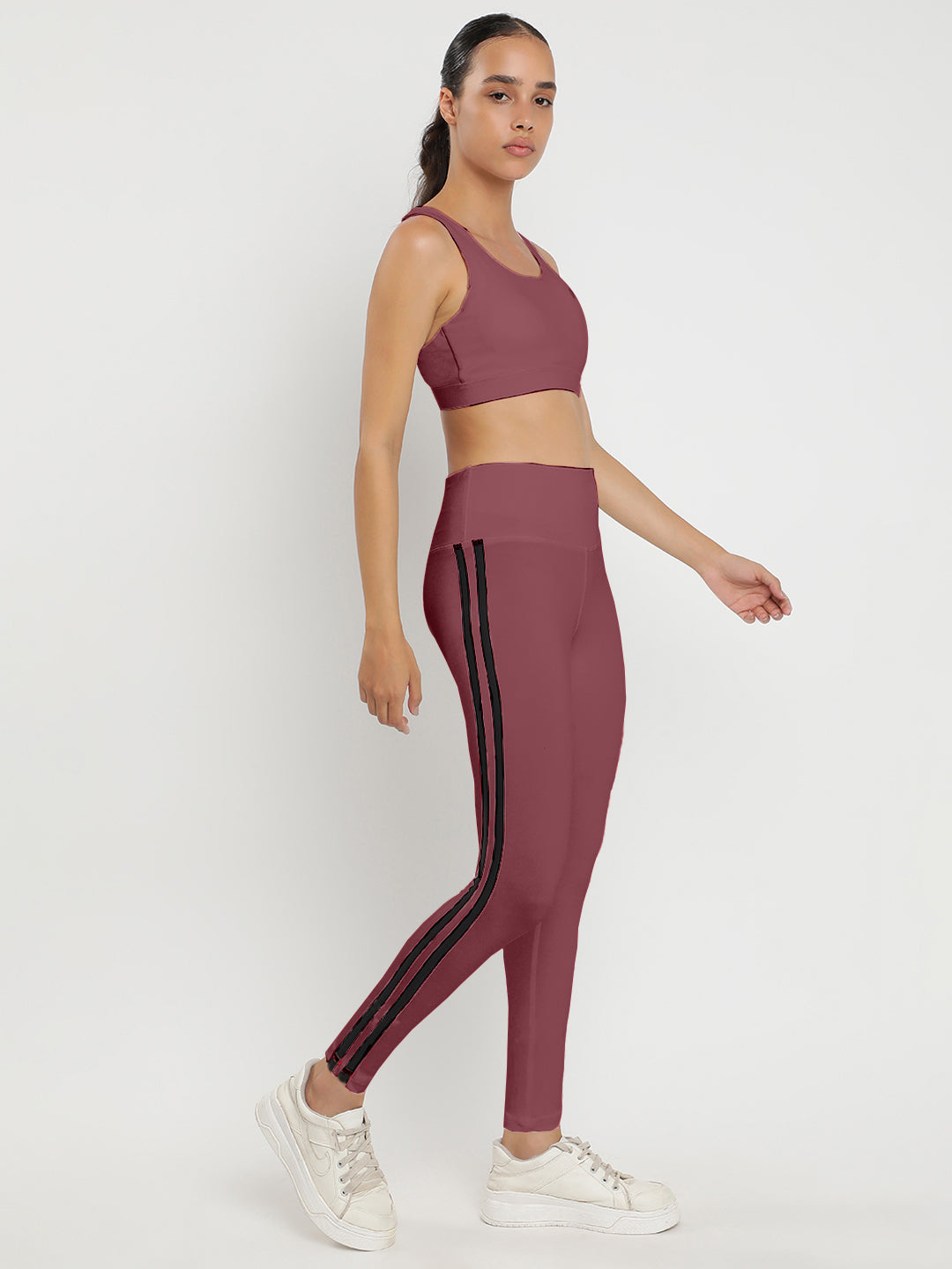 Synergy Bra & Tights Co-Ord Set 27"- Tulipwood