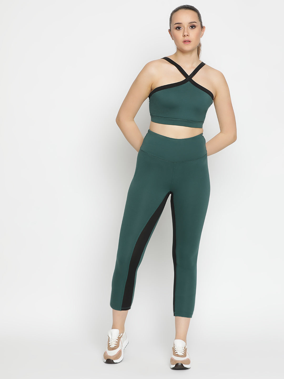 Radiant Bra & Leggings Co-Ord Set 23" - Bistro