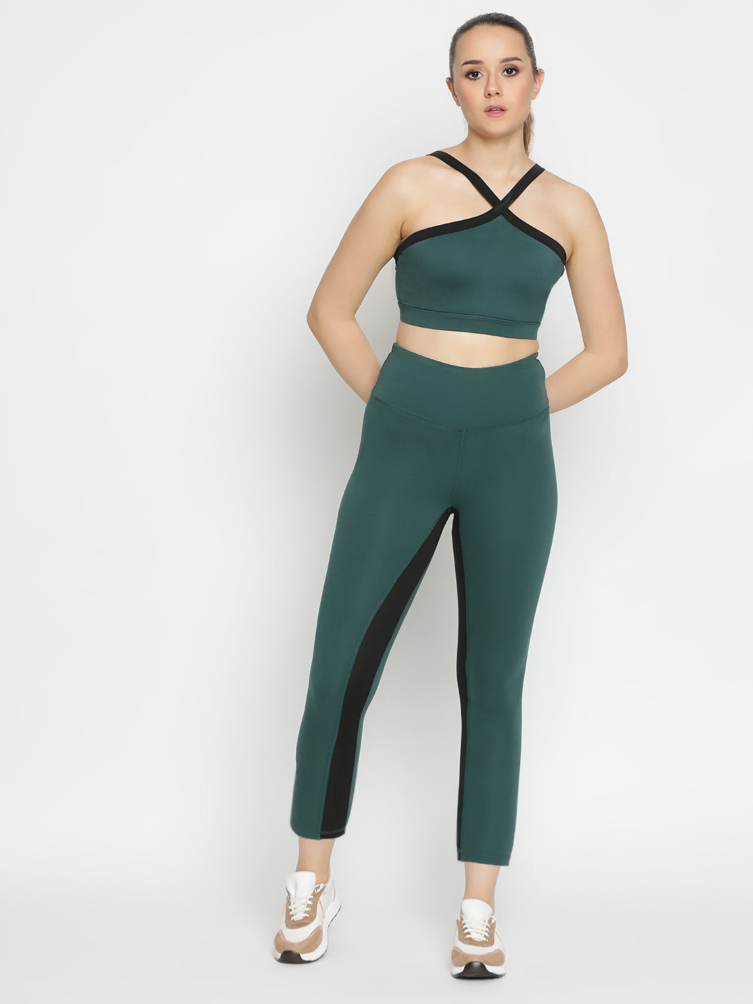 Radiant Bra & Leggings Co-Ord Set 25" - Bistro