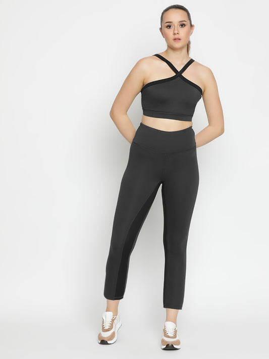 Radiant Bra & Leggings Co-Ord Set 25" - Graphite