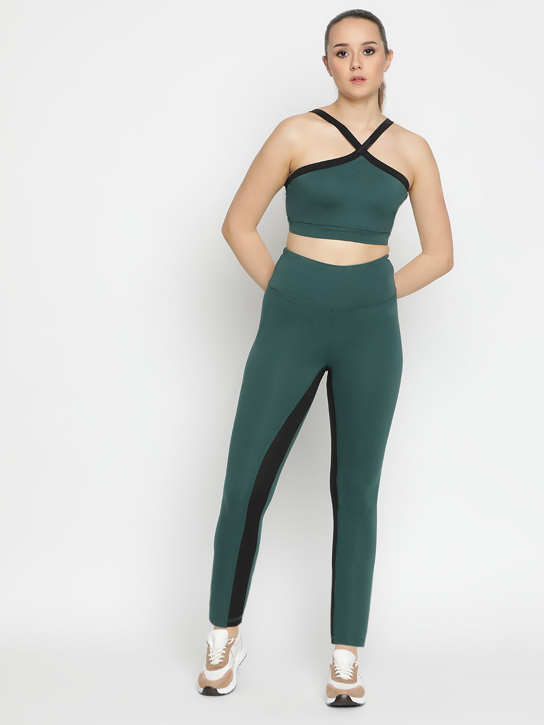 Radiant Bra & Leggings Co-Ord Set 27" - Bistro