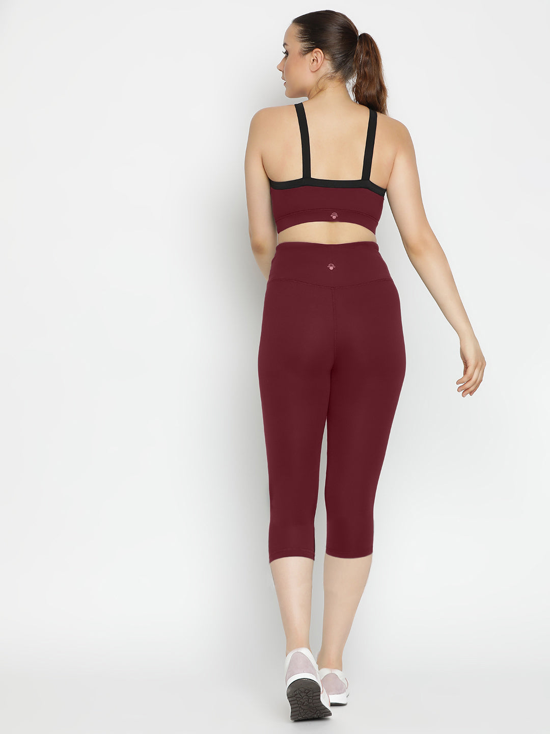 Radiant Bra & Leggings Co-Ord Set 18" - Maroon