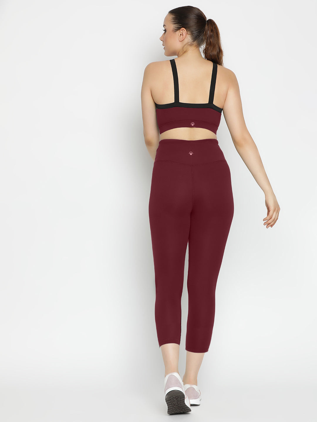 Radiant Bra & Leggings Co-Ord Set 23" - Maroon