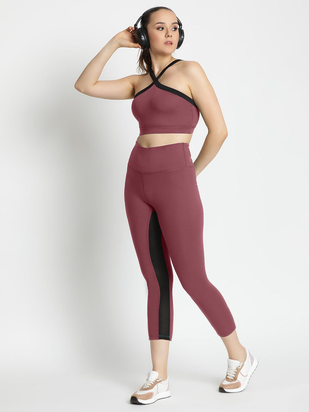 Radiant Bra & Leggings Co-Ord Set 23" - Tulipwood