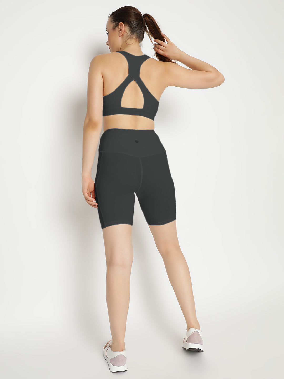 Empower Bra & Shorts Co-Ord Set- Graphite