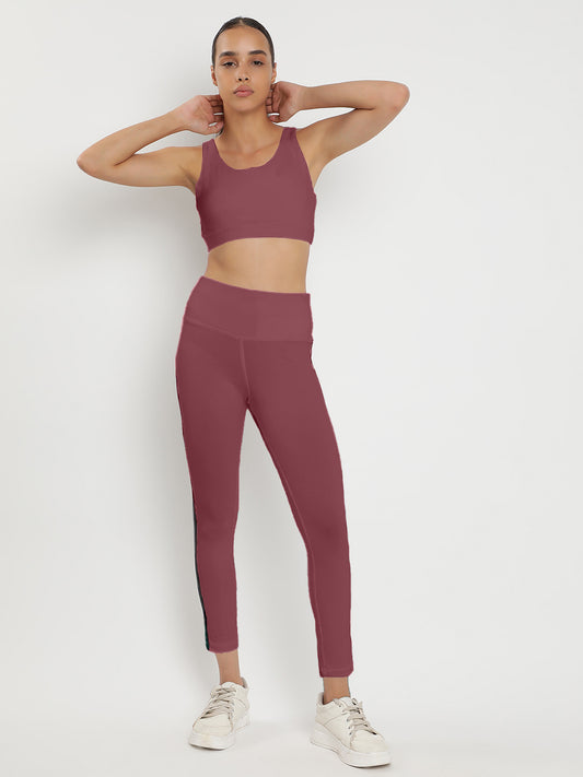 Synergy Bra & Tights Co-Ord Set 25"- Tulipwood