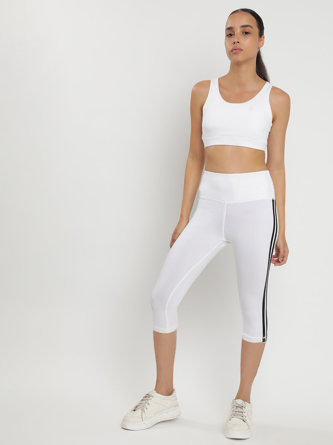 Synergy Bra & Tights Co-Ord Set 18"- White