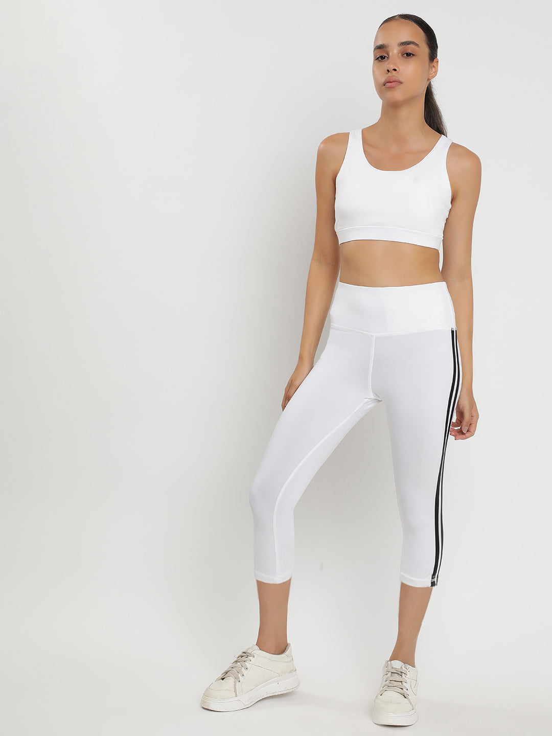 Synergy Bra & Tights Co-Ord Set 21"- White