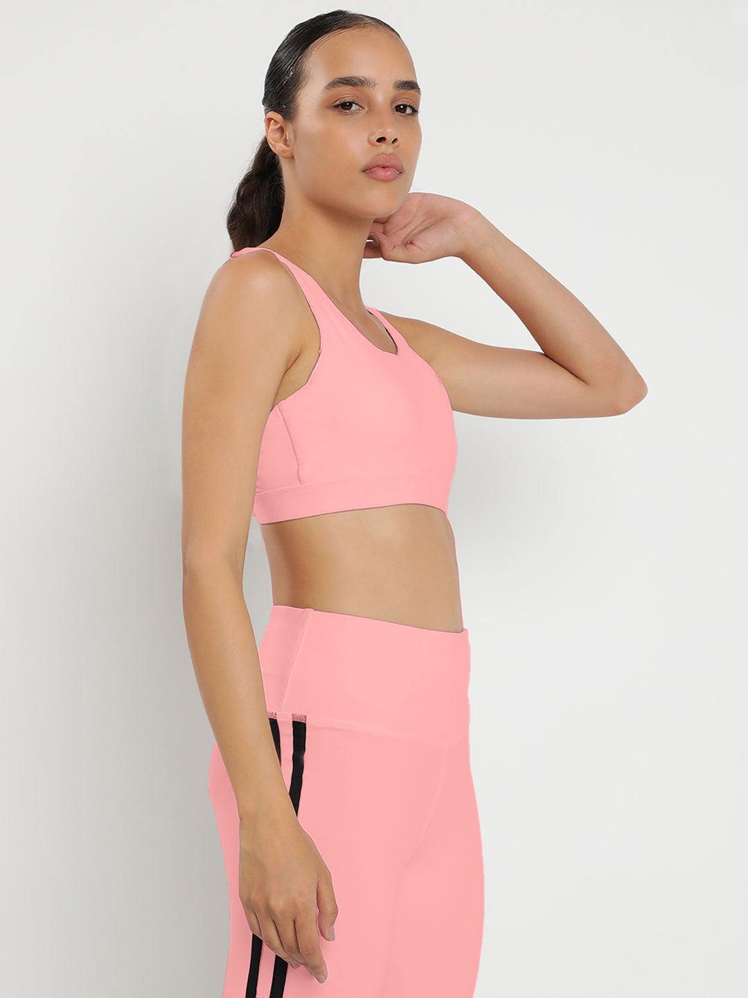 Synergy Bra & Tights Co-Ord Set 21"- Peach