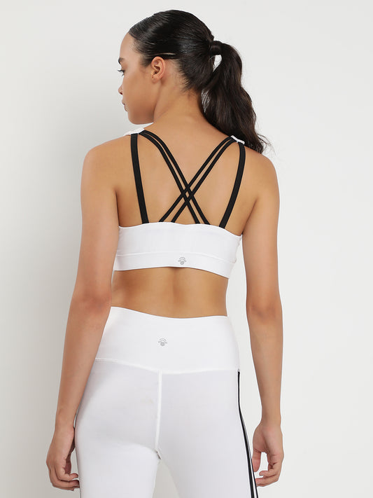 Synergy Sports Bra - White