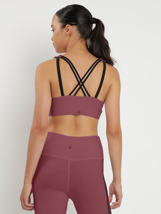 Synergy Sports Bra - Tulipwood