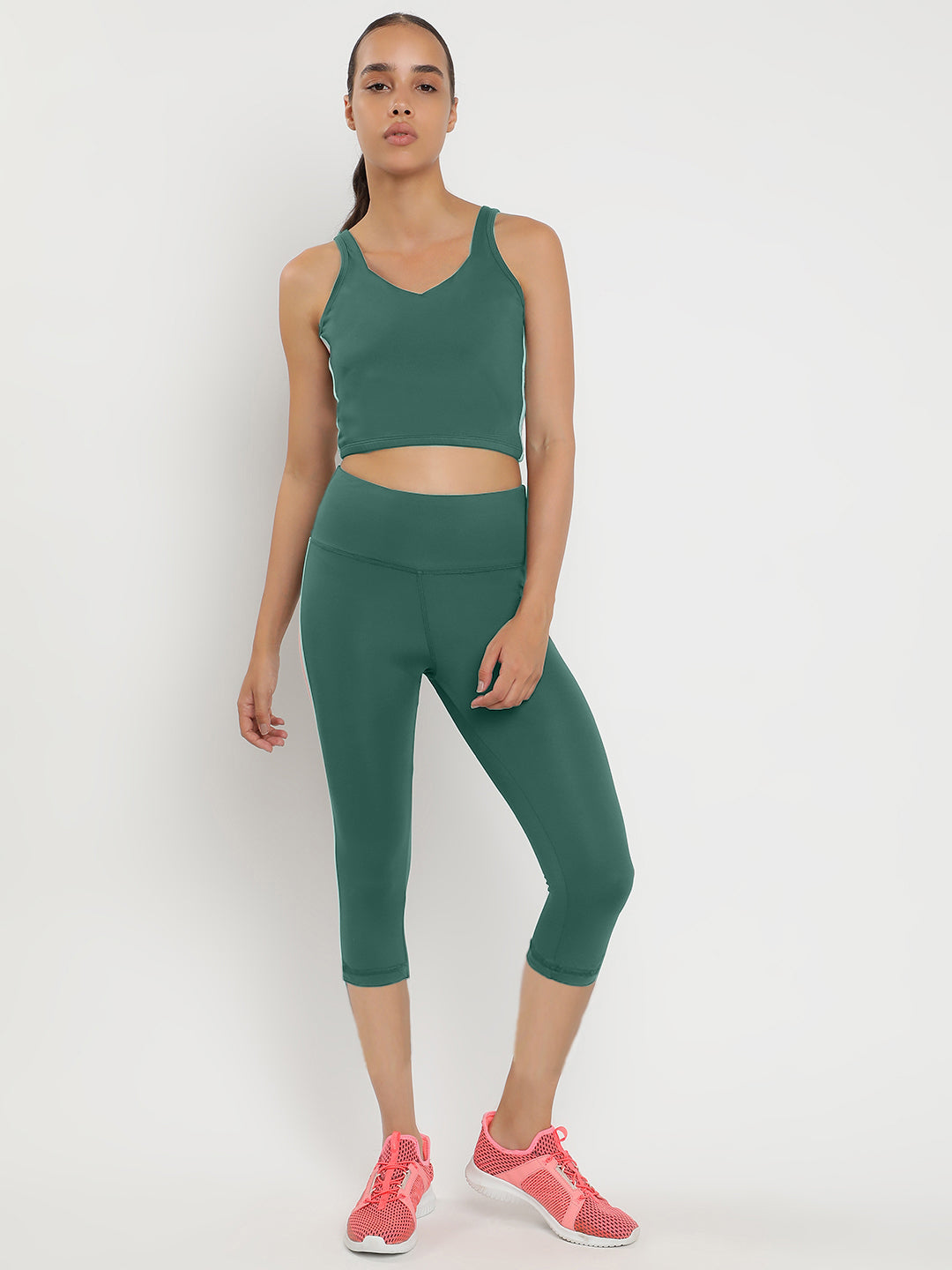 Zen Tank Top & Tights Co-Ord Set 18"- Bistro