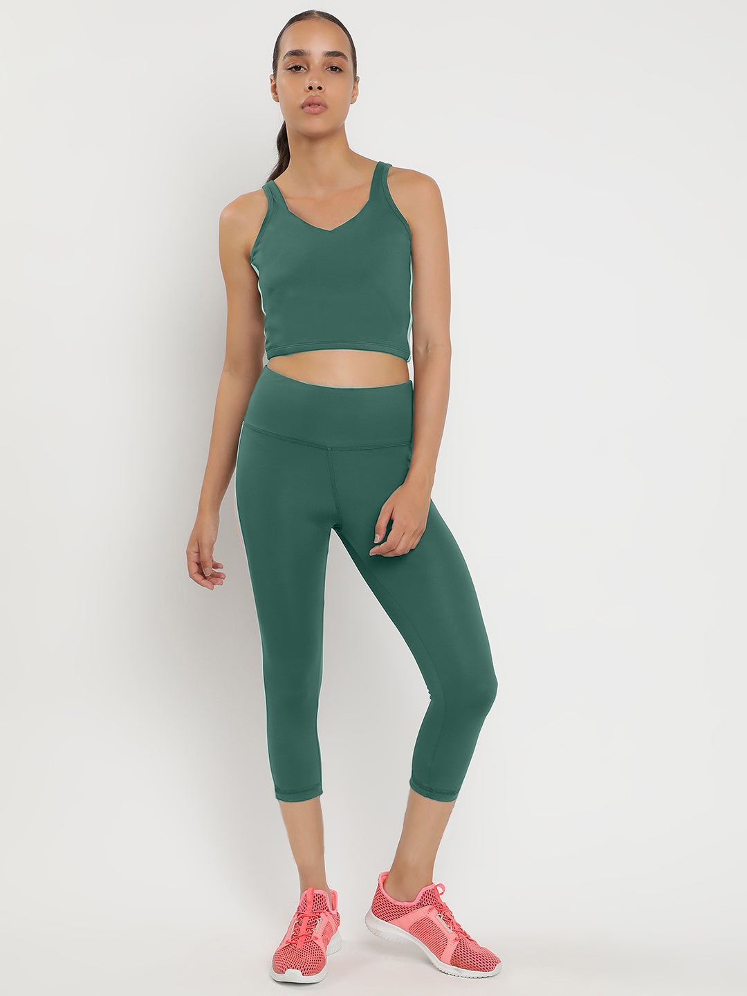 Zen Tank Top & Tights Co-Ord Set 21"- Bistro