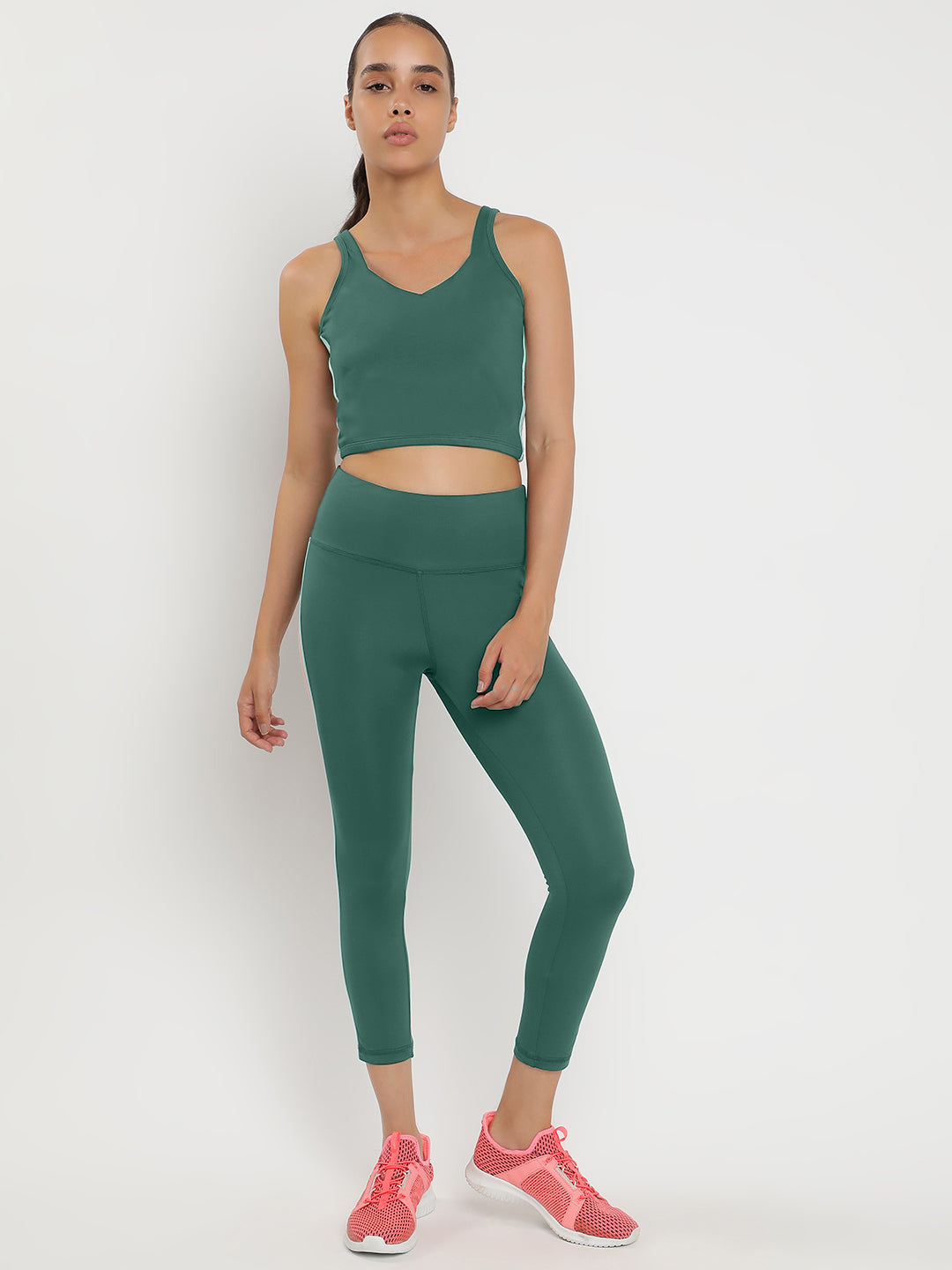 Zen Tank Top & Tights Co-Ord Set 23" - Bistro