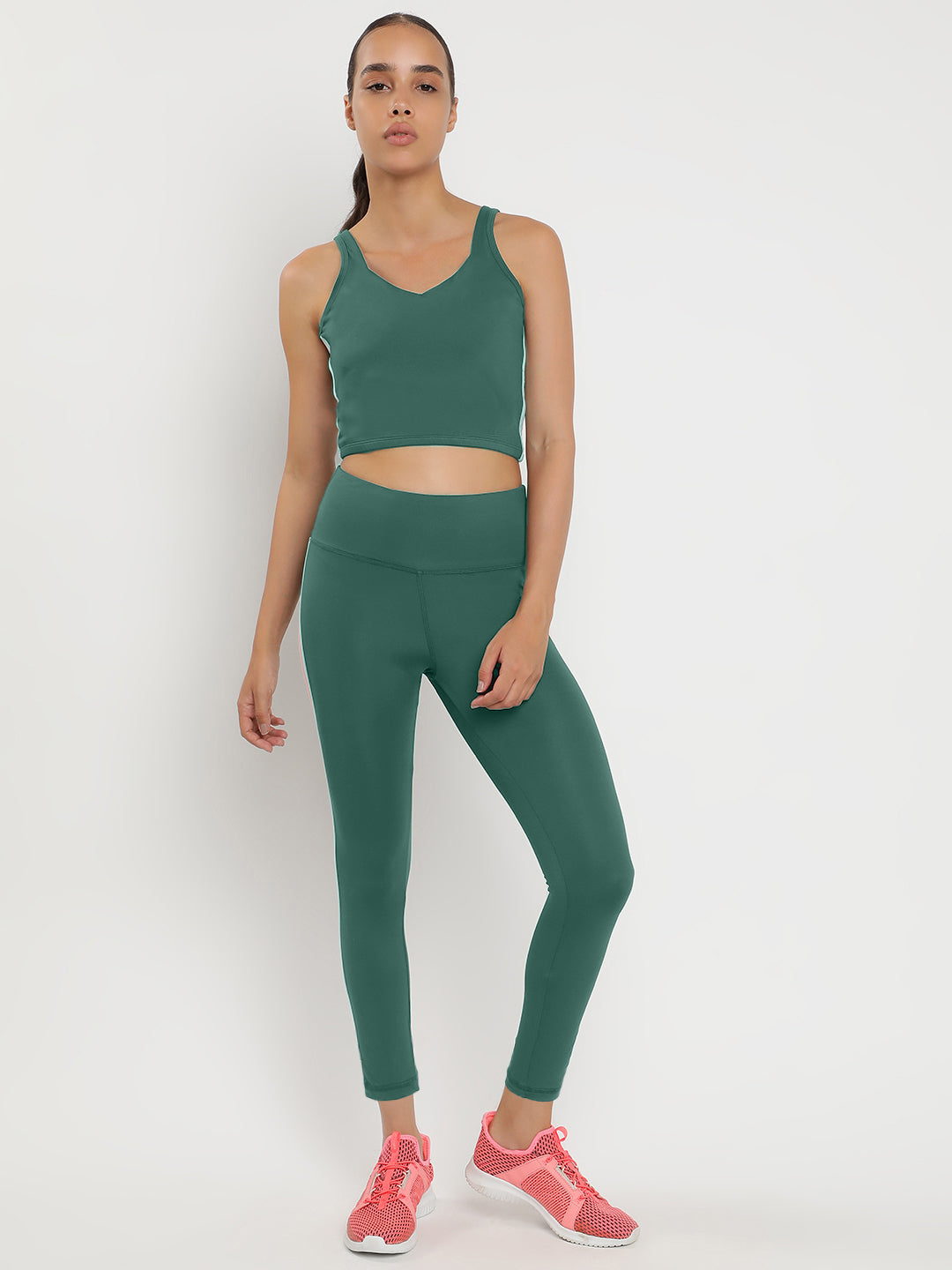 Zen Tank Top & Tights Co-Ord Set 25"- Bistro