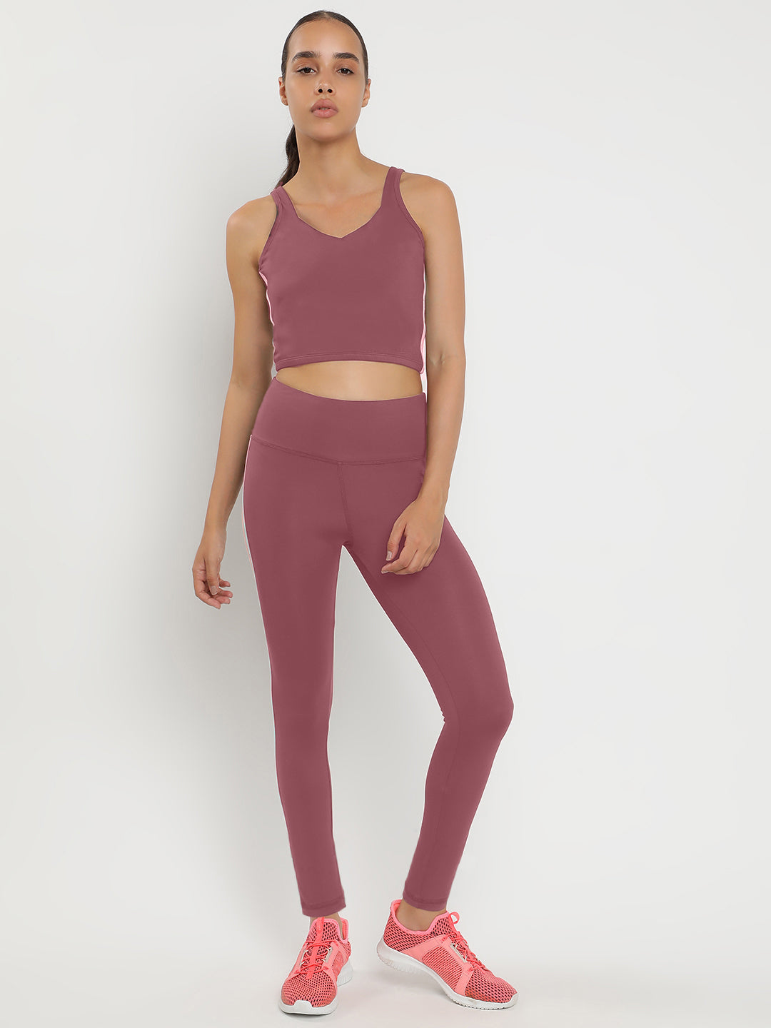 Zen Tank Top & Tights Co-Ord Set 27"- Tulipwood