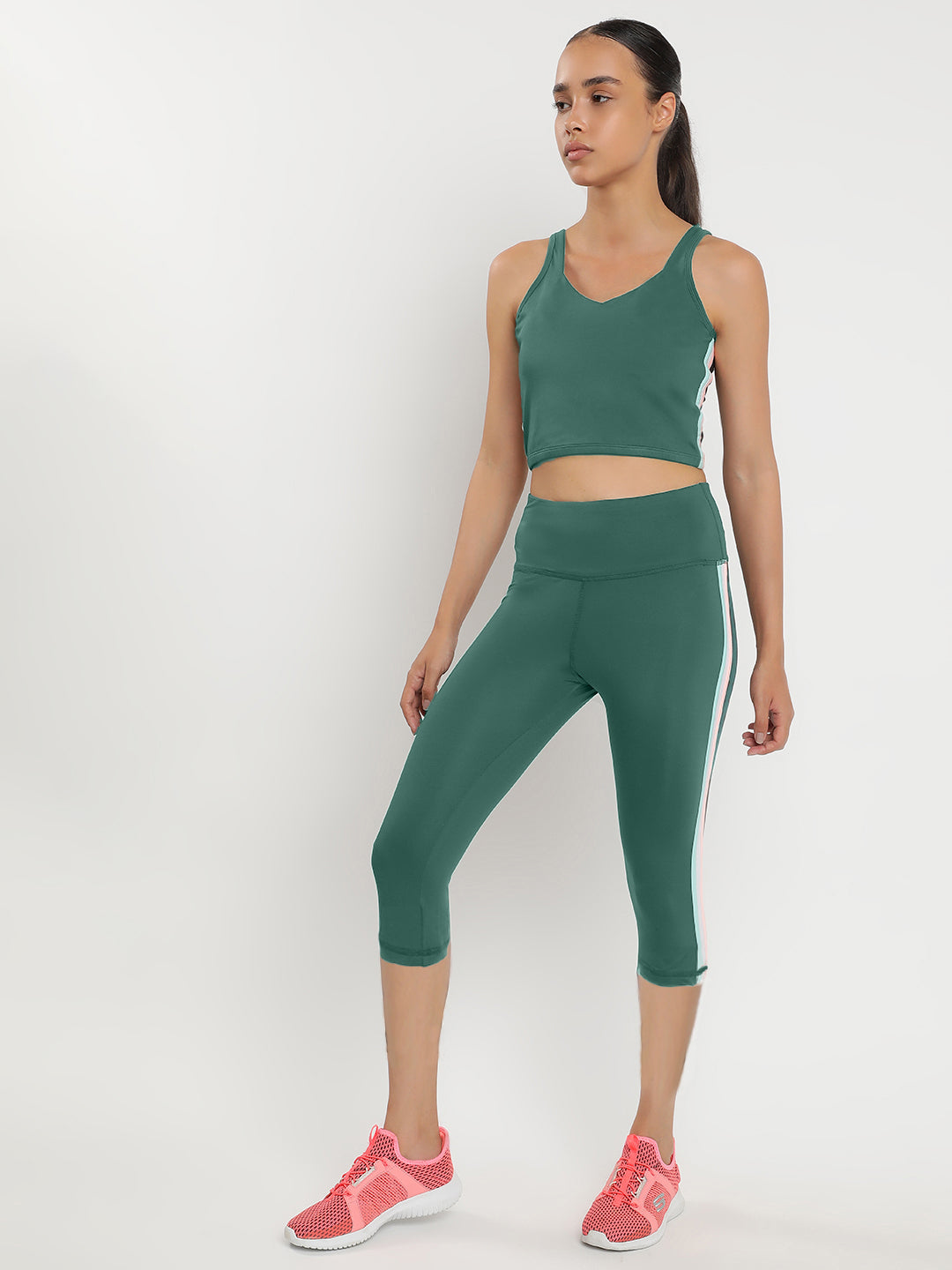 Zen Tank Top & Tights Co-Ord Set 18"- Bistro