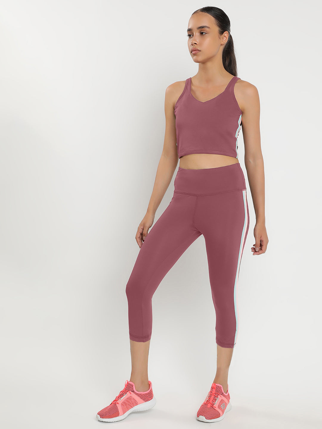 Zen Tank Top & Tights Co-Ord Set 21"- Tulipwood