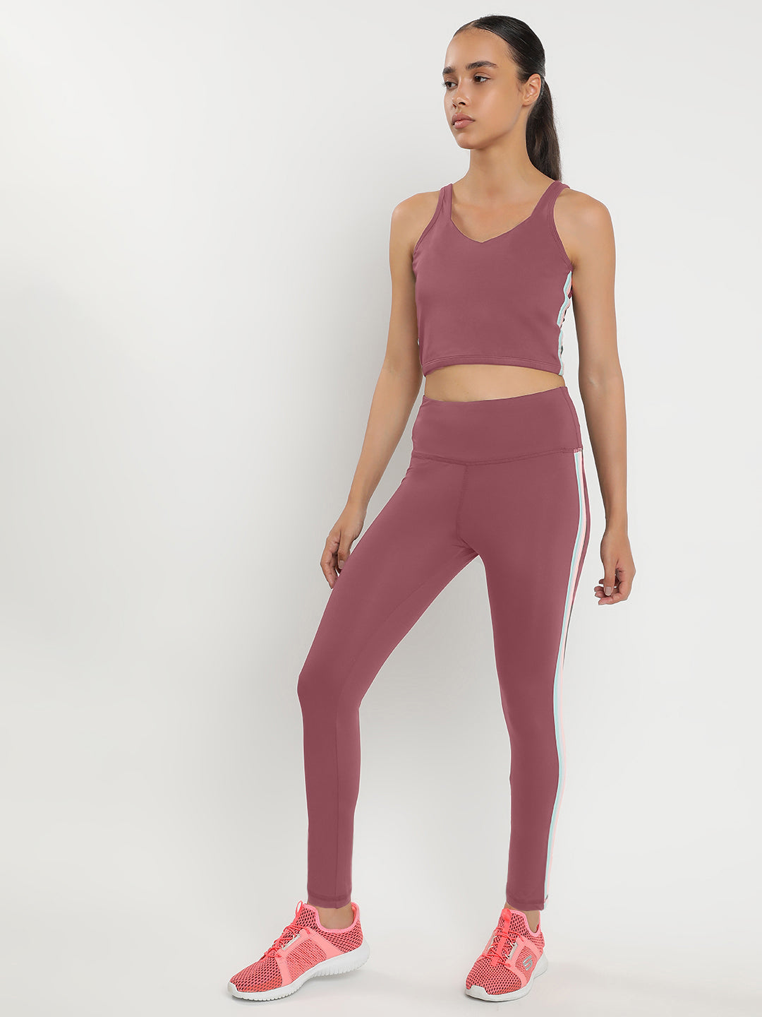 Zen Tank Top & Tights Co-Ord Set 27"- Tulipwood