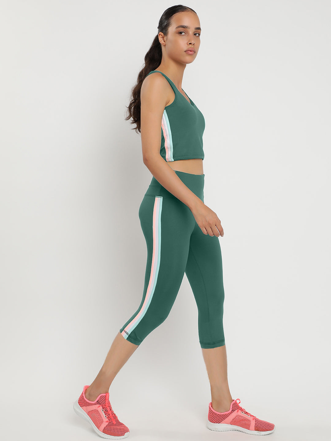 Zen Tank Top & Tights Co-Ord Set 18"- Bistro