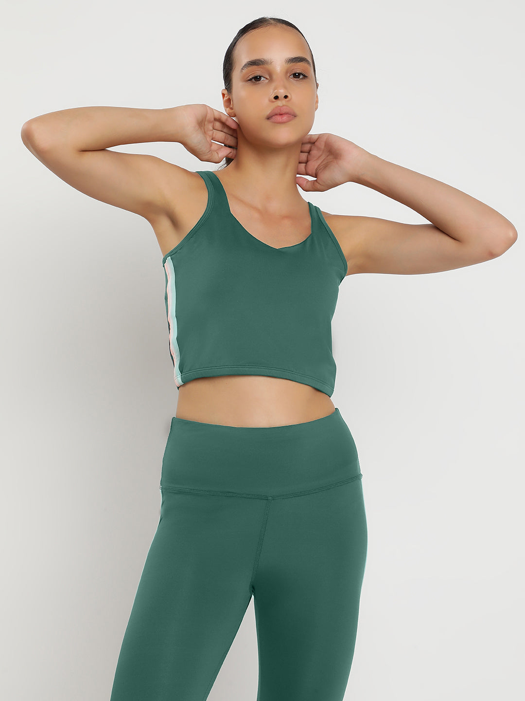 Zen Tank Top & Tights Co-Ord Set 21"- Bistro