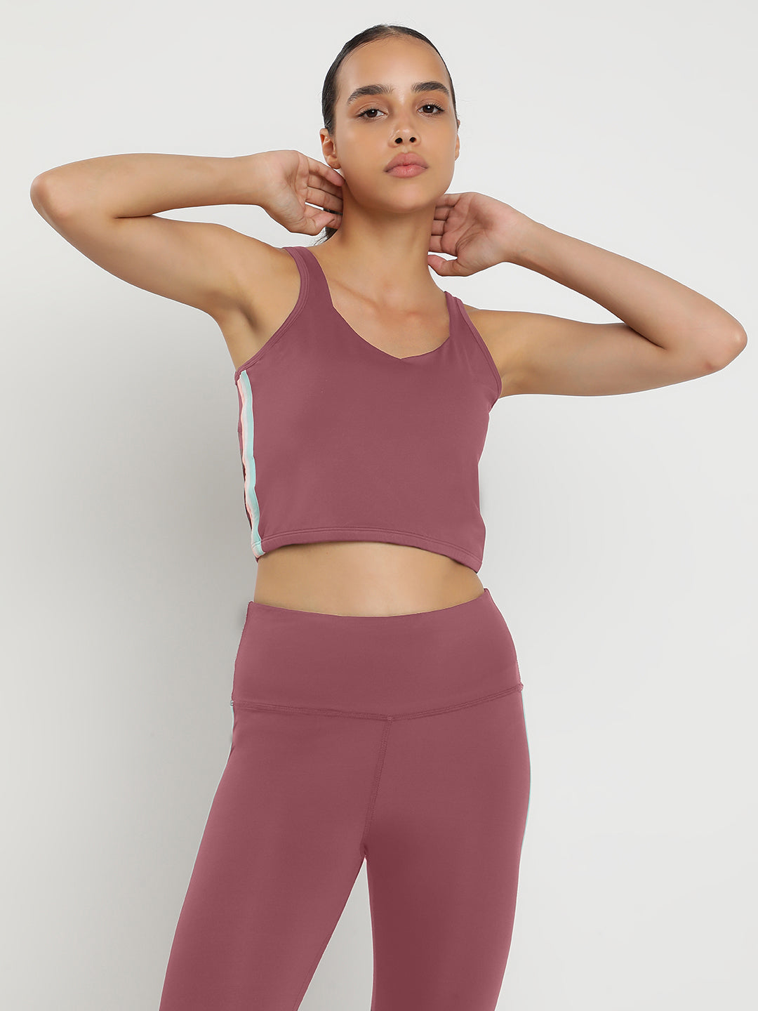 Zen Tank Top & Tights Co-Ord Set 23" - Tulipwood